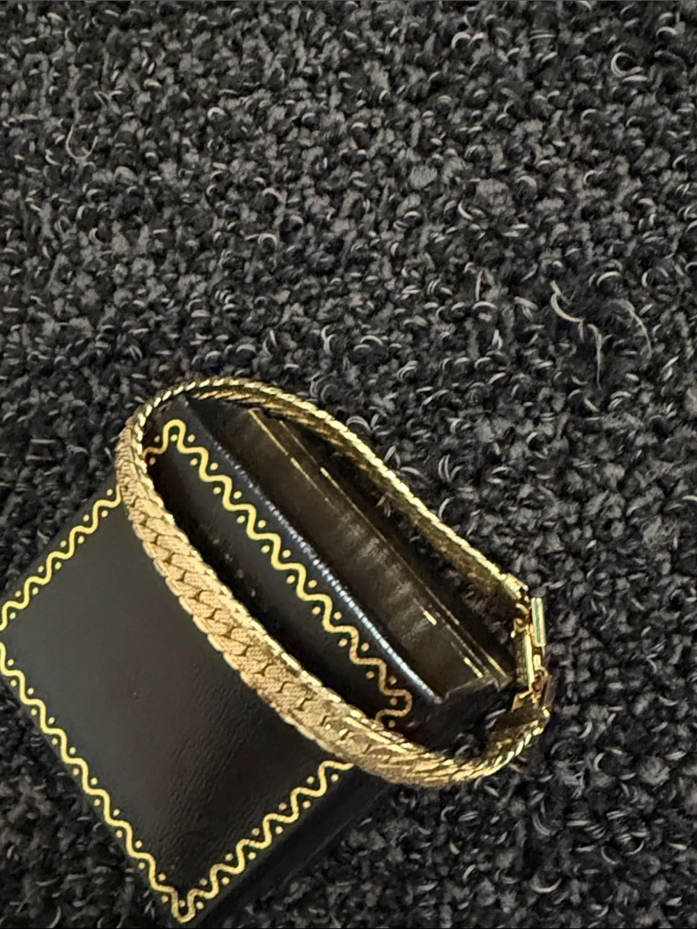 Napier Gold Braided Bangle - Women Accessories